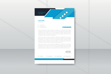 Modern Letterhead Template Design