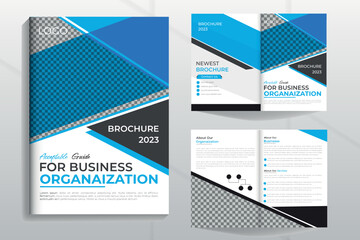 Modern corporate brochure design