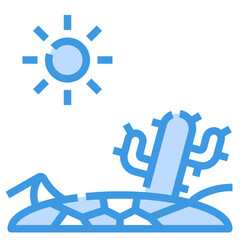 Obraz premium drought outline icon