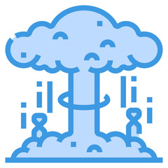 nuclear outline icon