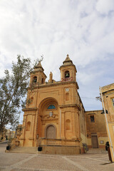 architecture on the streets of Mdina Malta
