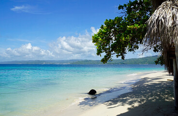 tropical island cayo levantado at samana
