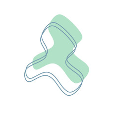 baby pacifier vector illustration