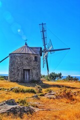 windmill on the island of island