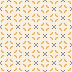 pattern design with abstract ornament motif