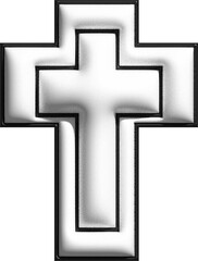 Fototapeta premium 3d cross decoration