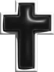 Obraz premium 3d cross decoration