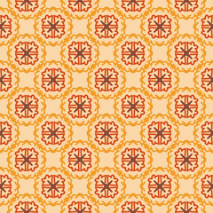 Ornament pattern design template with decorative motif.  background in flat style. repeat and seamless vector for wallpapers, wrapping paper, packaging  printing business, textile, fabric