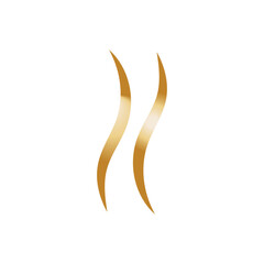 hair wave logo vector illustration design