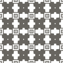 Obraz premium Geometric pattern. Seamless vector background. Ethnic graphic design.