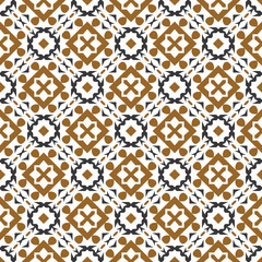 Geometric pattern. Seamless vector background. Ethnic graphic design.