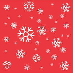 christmas elements background design Vector illustration, merry xmas snow banner, wallpaper or backdrop decor