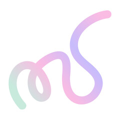 Fototapeta premium squiggly line