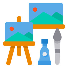 canvas flat icon