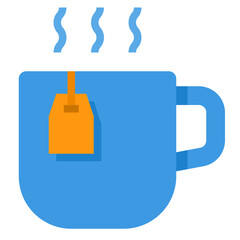 coffee cup flat icon