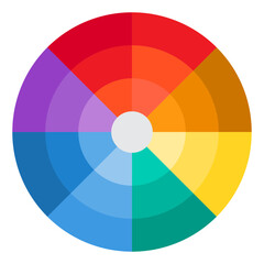 color flat icon
