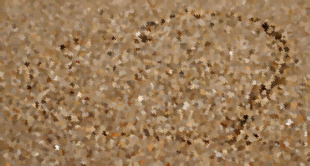 Abstract mottled brown texture. The shape of a heart is slightly visible.
