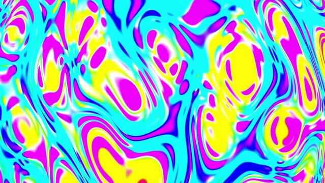 Pattern of bright colors in motion.
