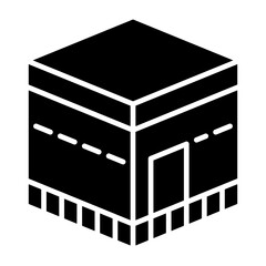 Kaaba Glyph Icon