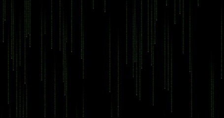 computer code rain background