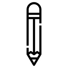 pencil outline icon