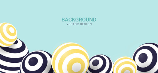 Abstract background with 3d geometric shapes. Modern cover design. 