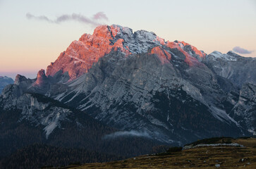 Dolomites at sunrise!