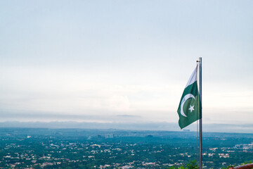 Pakistani Flag in Islamabad