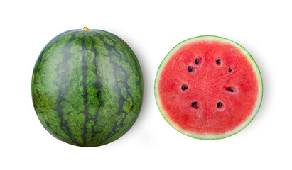 watermelon isolated on transparent png