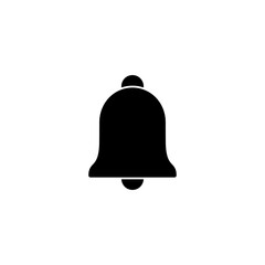 Bell Icon vector illustration. Notification sign and symbol for web site design