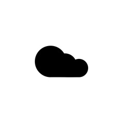 Cloud icon vector illustration. cloud sign and symbol