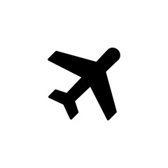 Plane icon vector illustration. Airplane sign and symbol. Flight transport symbol. Travel sign. aeroplane