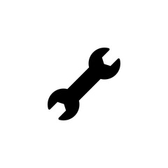 Wrench icon vector illustration. repair icon. tools sign and symbol