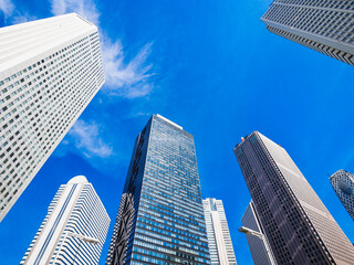 ビジネス・高層ビルイメージ　新宿副都心