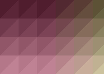 Obraz premium Abstract color Low-Polygones Generative Art background illustration