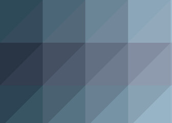 Obraz premium Abstract color Low-Polygones Generative Art background illustration