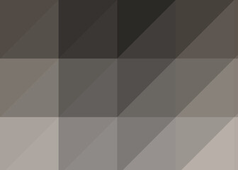 Obraz premium Abstract color Low-Polygones Generative Art background illustration