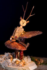 Wooden puppet
