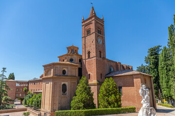 Abbazia di Monte Oliveto Maggiore, à Chiusure, Italie