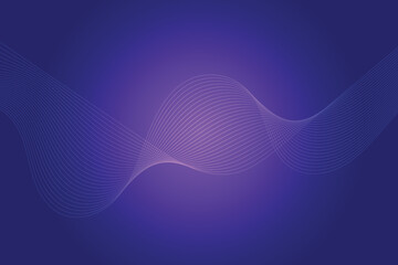 Abstract background with colorful wavy lines. Abstract Blue Purple gradient background design
