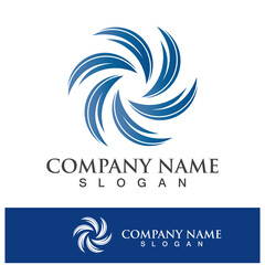 Vortex logo symbol icon illustration