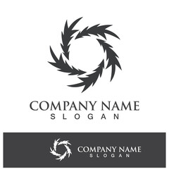 Vortex logo symbol icon illustration