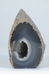 Closeup of an amazing geode agata stone