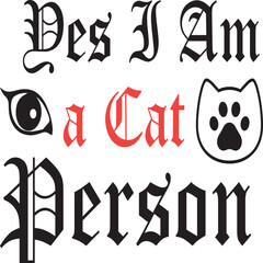 Cat SVG And T-Shirt Design