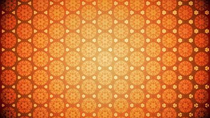 模様が万華鏡のように変化した画像