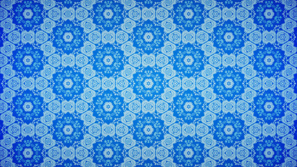 模様が万華鏡のように変化した画像