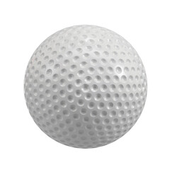 Golf ball isolated on background