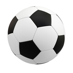 Soccer ball isolated on background