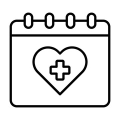 Fototapeta premium Calendar Icon