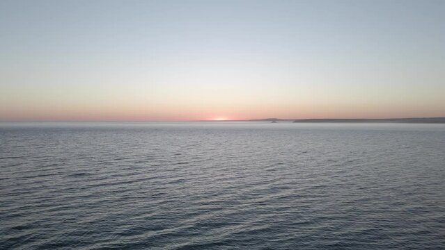 sunrise over the sea
